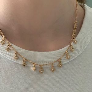 pacsun gold necklace